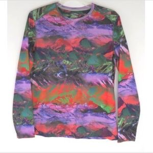 ☀Reel Legends swim shirt M Very bright Rash quard